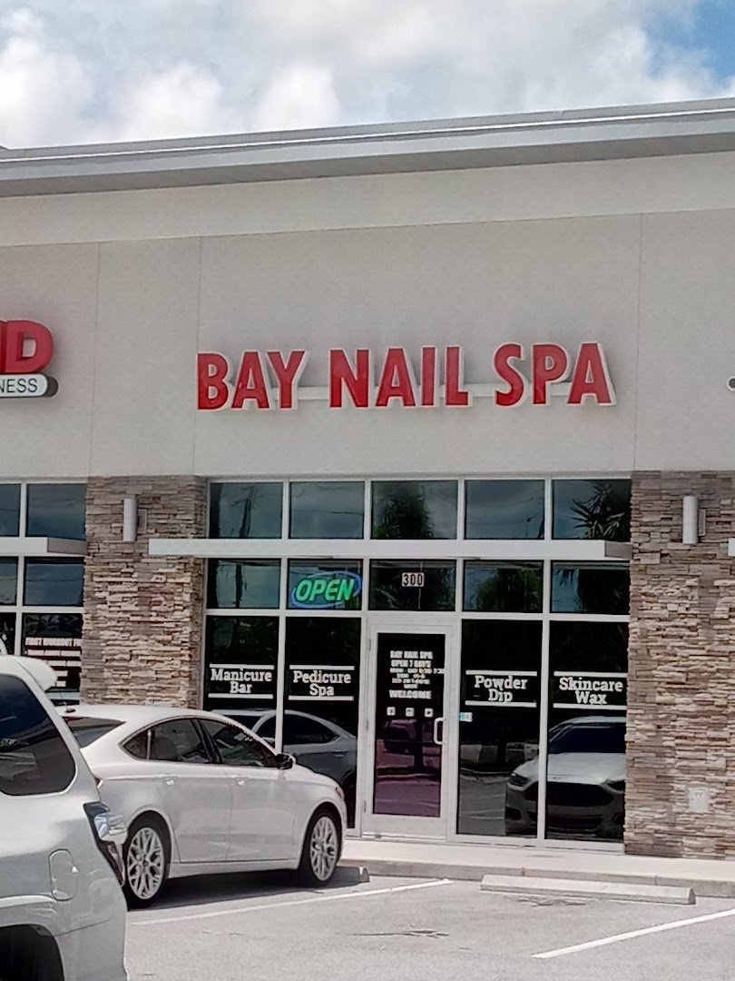 Bright interior with nail stations